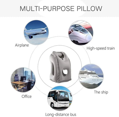 Inflatable Travel Sleeping Huggable pillow 